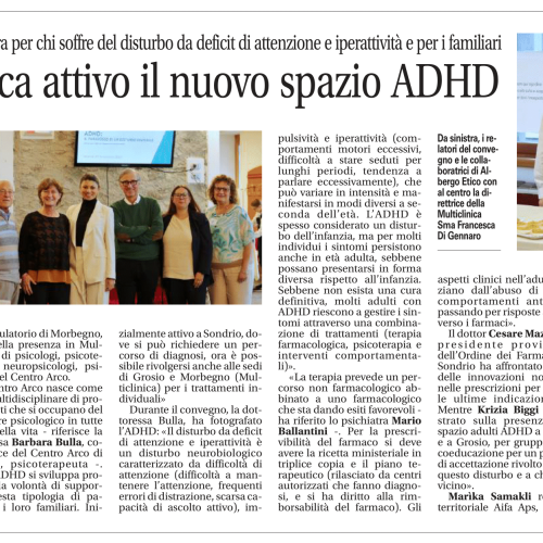 Nuovo Spazio ADHD – Centro Valle