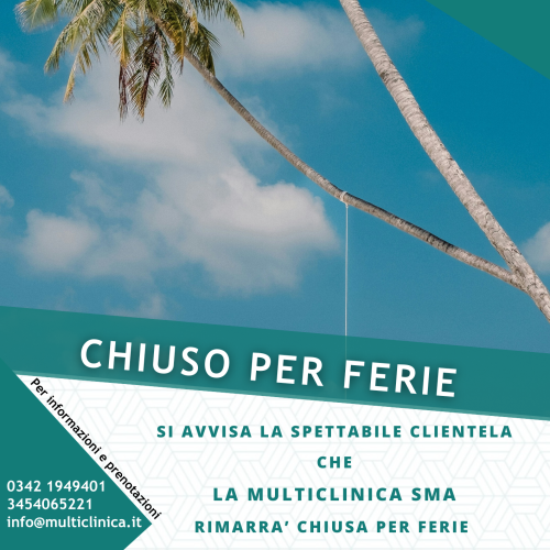 Chiusura Agosto