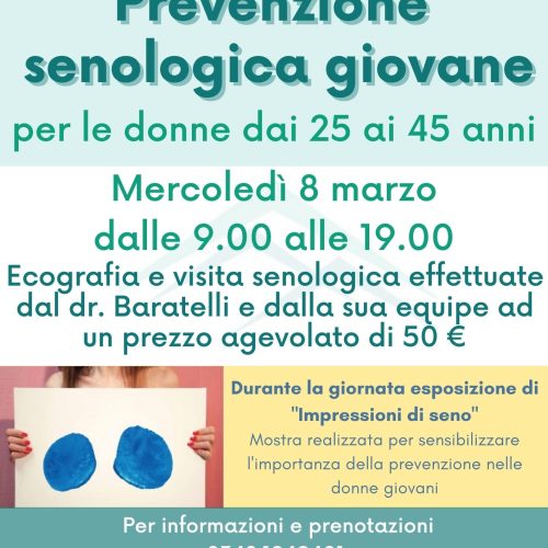 multiclinica prevenzione senologica giovane 2023